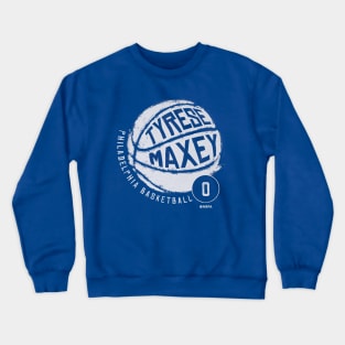 Tyrese Maxey Philadelphia Basketball Crewneck Sweatshirt